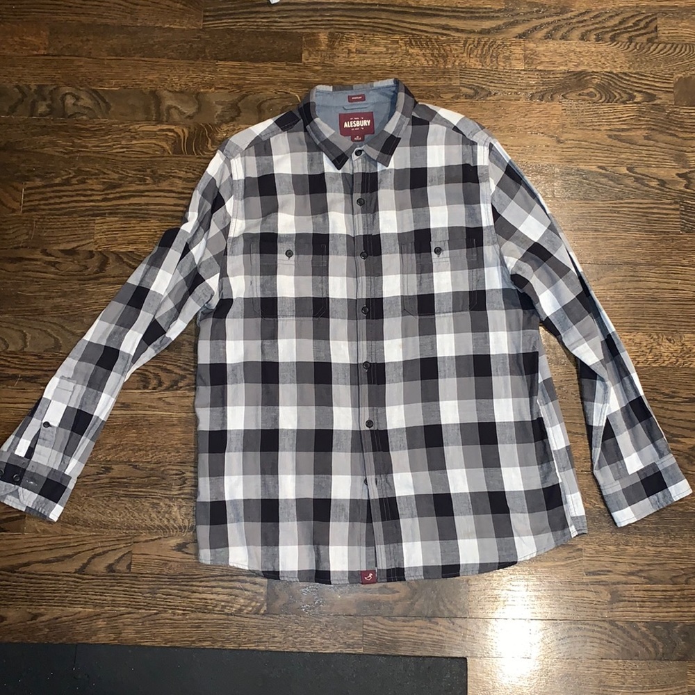 Plaid Button Up Casual Wear!